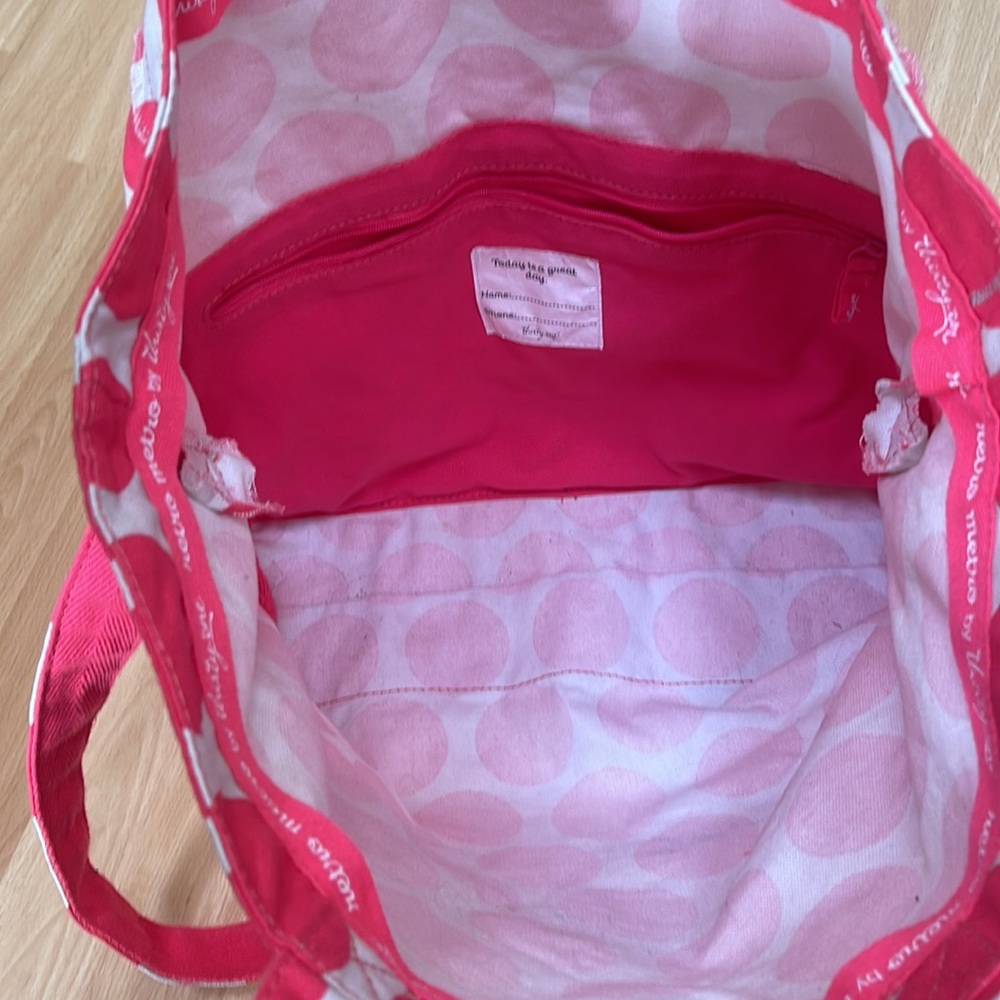 Thirty-One Polka Dot Tote - Picture 3 of 7